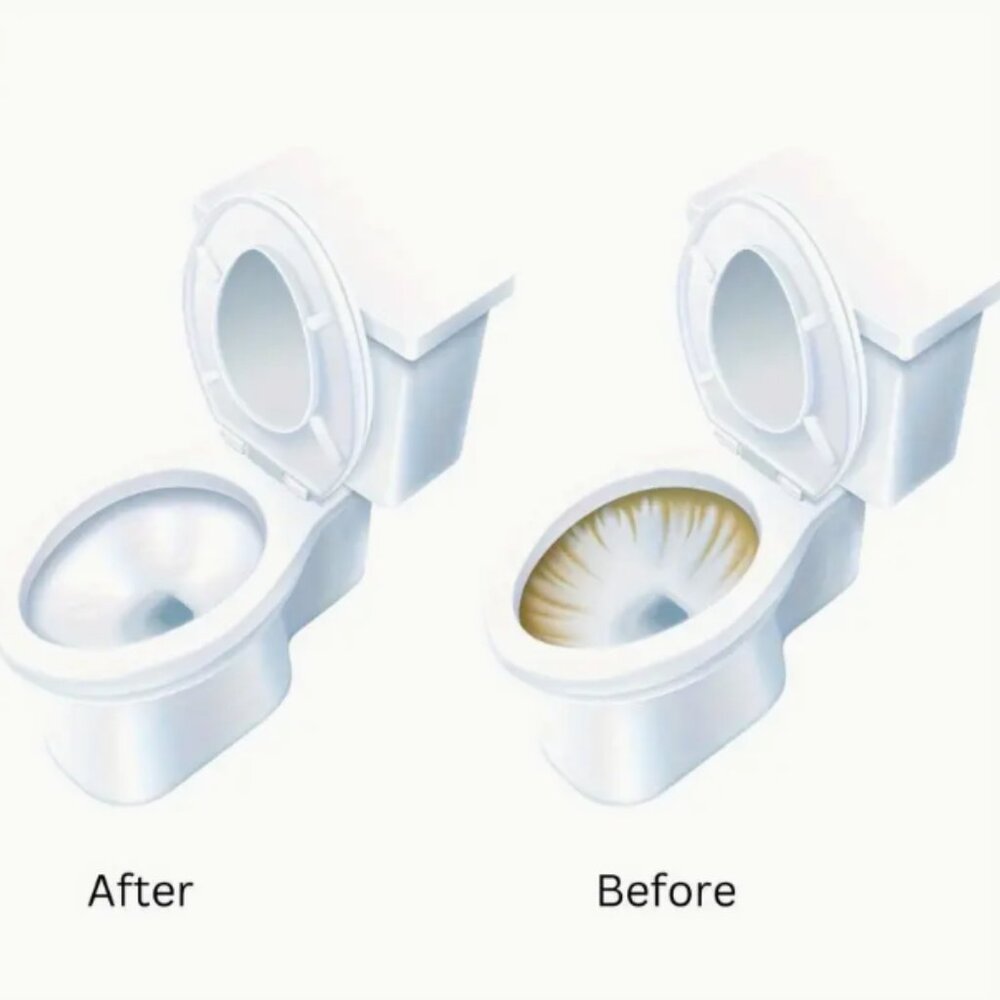 Magnetic Toilet Bowl/Tank Cleaner - 2 Pack - Chemical/Scent Free and Pet Safe - Picture 3 of 8